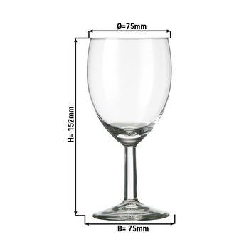 (12 sztuk) Kieliszek do wina - GILDE - 240 ml - Prime Gastro