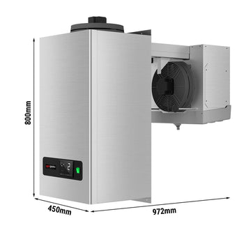 Agregat mroźniczy naścienny - typ Mono - dla maks. 5 m³ - Prime Gastro