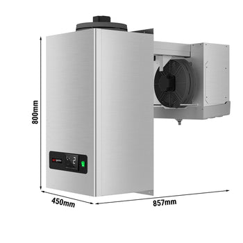 Agregat mroźniczy naścienny - typ Mono - dla maks. 7,5 m³ - Prime Gastro