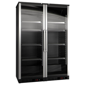 Chłodziarka do wina - 2 strefy klimatyczne - 800 litrów - maks. 144 butelki - Prime Gastro