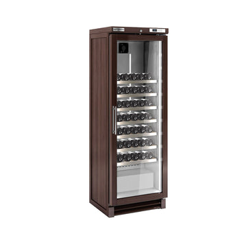 Chłodziarka do wina - prawdziwe drewno - 1 strefa klimatyczna - 350 litrów - maks. 100 butelek - Prime Gastro