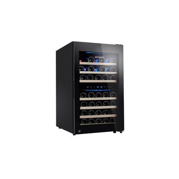 Chłodziarka do wina - 2 strefy klimatyczne - 120 litrów - maks. 45 butelek - Prime Gastro