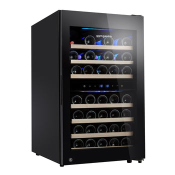 Chłodziarka do wina - 2 strefy klimatyczne - 120 litrów - maks. 45 butelek - Prime Gastro