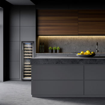 Chłodziarka do wina - 2 strefy klimatyczne - 160 litrów - maks. 53 butelki - Prime Gastro