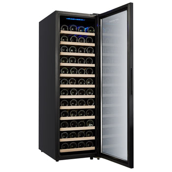 Chłodziarka do wina - 1 strefa klimatyczna - 160 litrów - maks. 58 butelek - Prime Gastro