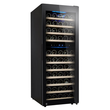 Chłodziarka do wina - 2 strefy klimatyczne - 200 litrów - maks. 73 butelki - Prime Gastro