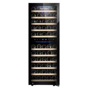 Chłodziarka do wina - 2 strefy klimatyczne - 200 litrów - maks. 73 butelki - Prime Gastro