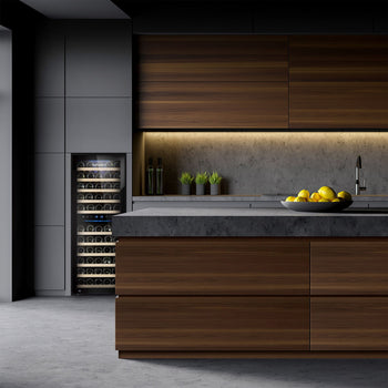 Chłodziarka do wina - 2 strefy klimatyczne - 200 litrów - maks. 73 butelki - Prime Gastro