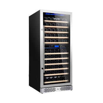 Chłodziarka do wina - 2 strefy klimatyczne - 350 litrów - maks. 116 butelek - Prime Gastro