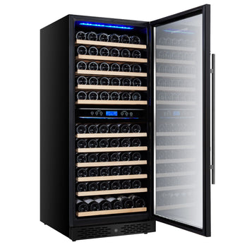 Chłodziarka do wina - 2 strefy klimatyczne - 350 litrów - maks. 116 butelek - Prime Gastro
