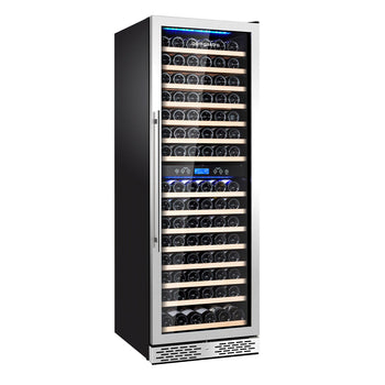 Chłodziarka do wina - 2 strefy klimatyczne - 450 litrów - maks. 160 butelek - Prime Gastro