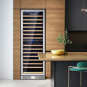 Chłodziarka do wina - 2 strefy klimatyczne - 450 litrów - maks. 160 butelek - Prime Gastro