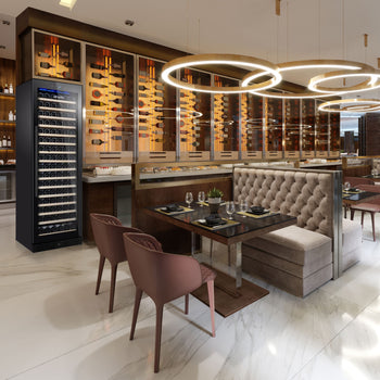 Chłodziarka do wina - 1 strefa klimatyczna - 450 litrów - maks. 171 butelek - Prime Gastro