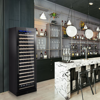 Chłodziarka do wina - 1 strefa klimatyczna - 450 litrów - maks. 171 butelek - Prime Gastro