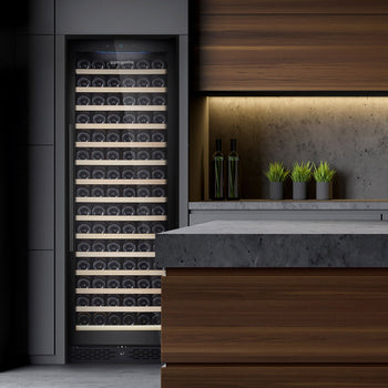 Chłodziarka do wina - 1 strefa klimatyczna - 450 litrów - maks. 171 butelek - Prime Gastro