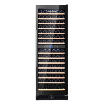 Chłodziarka do wina - 2 strefy klimatyczne - 450 litrów - maks. 160 butelek - Prime Gastro