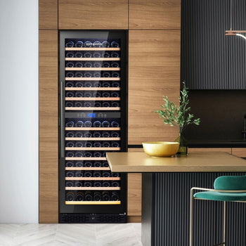 Chłodziarka do wina - 2 strefy klimatyczne - 450 litrów - maks. 160 butelek - Prime Gastro