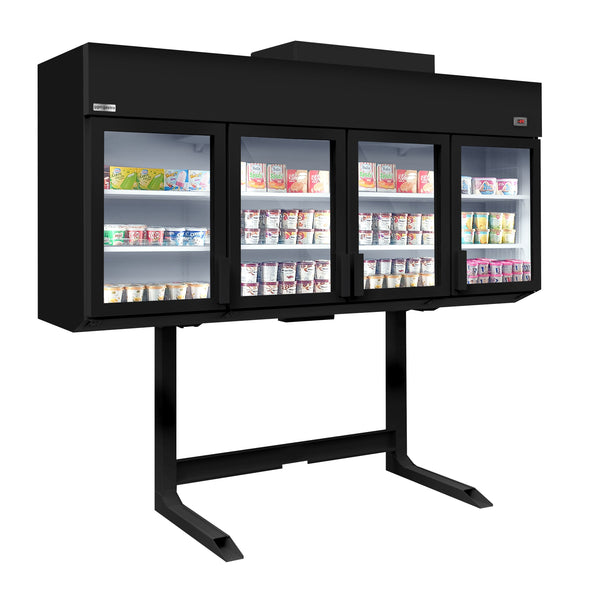 Regał chłodniczy/mroźniczy ścienny – 2500 mm – z 6 półkami