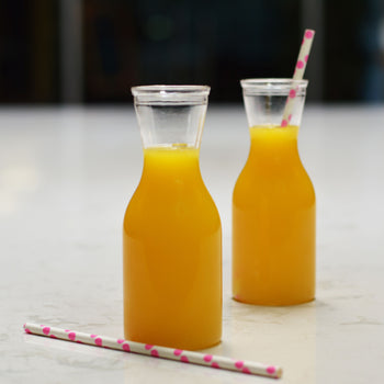 (12 szt.) CAMBRO | CAMLITER® - Karafka do napojów - 0,25 litra - włącznie z pokrywką - Prime Gastro