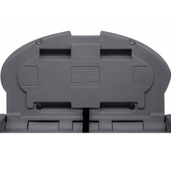 Przewijak naścienny – 860 x 500 mm – szary