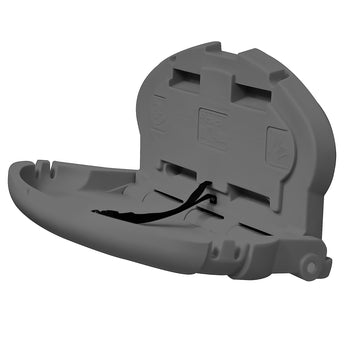 Przewijak naścienny - 0,86 x 0,50 m - szary - Prime Gastro