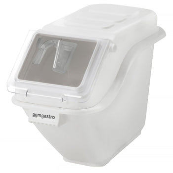 Pojemnik na składniki - 20 litrów - wykonany z polipropylenu - biały - Prime Gastro