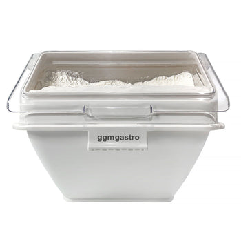Pojemnik na składniki - 40 litrów - wykonany z polipropylenu - biały - Prime Gastro