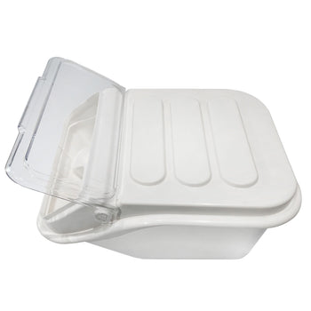 Pojemnik na składniki - 8 litrów - wykonany z polipropylenu - biały - Prime Gastro