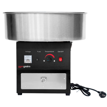 Maszyna do waty cukrowej - Ø 520 mm - 950 W - czarna - Prime Gastro