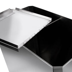 Wózek na mąkę / wózek na składniki - 125 litrów - wykonany ze stali nierdzewnej