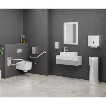 Uchwyt - stal nierdzewna - długość: 300 mm - Prime Gastro