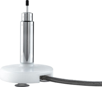 Pojemnik & szklany prysznic ze stojakiem, przyssawkami & wężem - Prime Gastro