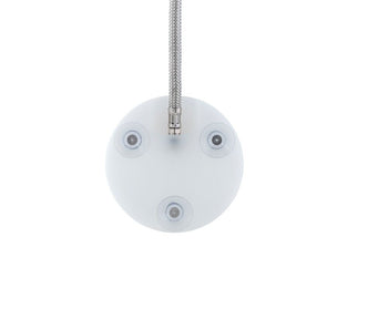 Pojemnik & szklany prysznic ze stojakiem, przyssawkami & wężem - Prime Gastro