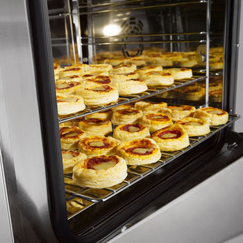 Piec konwekcyjny KOMPAKT - 21 litrów - Manualny - włącznie z 3 rusztami 353x327mm - Prime Gastro