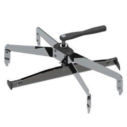 Stół przygotowawczy – 1210 mm – 4 szuflady – na 9 pojemników GN 1/6 – w zestawie naleśnikarka i rozrzutnik ciasta