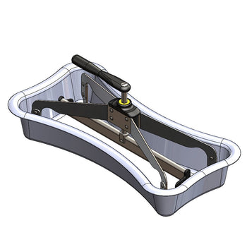 Naleśnikarka - z 2 płytami o Ø 400 mm włącznie z rozrzutnikiem ciasta naleśnikowego - Prime Gastro