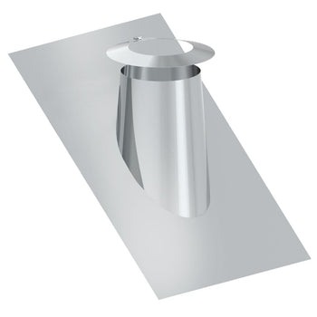 Przewód dachowy 36° - 45° - z krawędzią ołowianą & kołnierzem pogodowym - Ø 450 mm - Prime Gastro