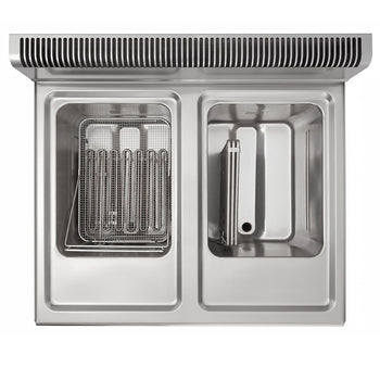 Podwójna frytownica elektryczna - 22+22 litry - 44 kW - Prime Gastro