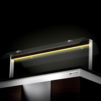 Lada bufetowa chłodnicza DUBLIN - 2000 mm - z wanną chłodniczą & kółkami - do GN 1/1 - Prime Gastro