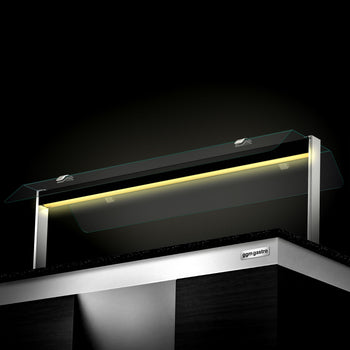 Lada bufetowa ciepła DUBLIN - 1600 mm - z bemarem & kółkami - na 4x GN 1/1 - Prime Gastro