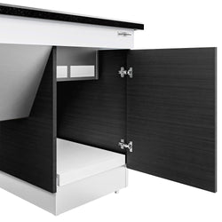 Lada bufetowa chłodnicza DUBLIN - 1600 mm - z tacą chłodniczą & kółkami - do 4x GN 1/1