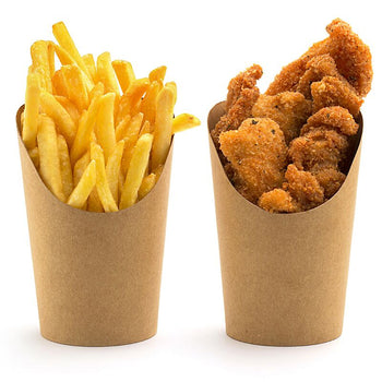 Podwójna frytownica gazowa - 20+20 litrów - 35 kW - Prime Gastro