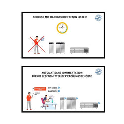 Sterowanie Bluetooth i rejestracja temperatury dla urządzeń chłodniczych