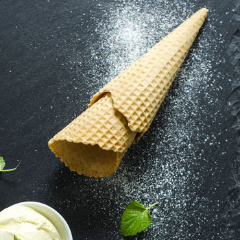 Blacha do pieczenia gofrownicy - kształt: rożek do lodów - Prime Gastro