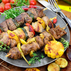 Elektryczna płyta grillowa - 9,6 kW - Ryflowana