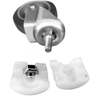 Zestaw rolek do regałów ze stali nierdzewnej serii ERP - Prime Gastro