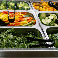 Wanna chłodnicza wbudowana - 1,8m - +2 ~ +8 °C - 5x GN 1/1 - ze szklaną ochroną przed kaszlem