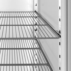 Chłodziarka ze stali nierdzewnej PREMIUM - 700 litrów - z 1 szklanymi drzwiami