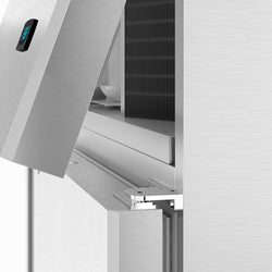 Chłodziarka PREMIUM PLUS - GN 2/1 - 1240 litrów - z 1 drzwiami i 2 półdrzwiami ze stali nierdzewnej