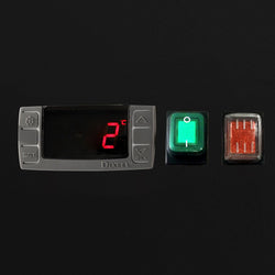 Chłodziarka ze stali nierdzewnej ECO - GN 2/1 - 1400 litrów - z 2 drzwiami